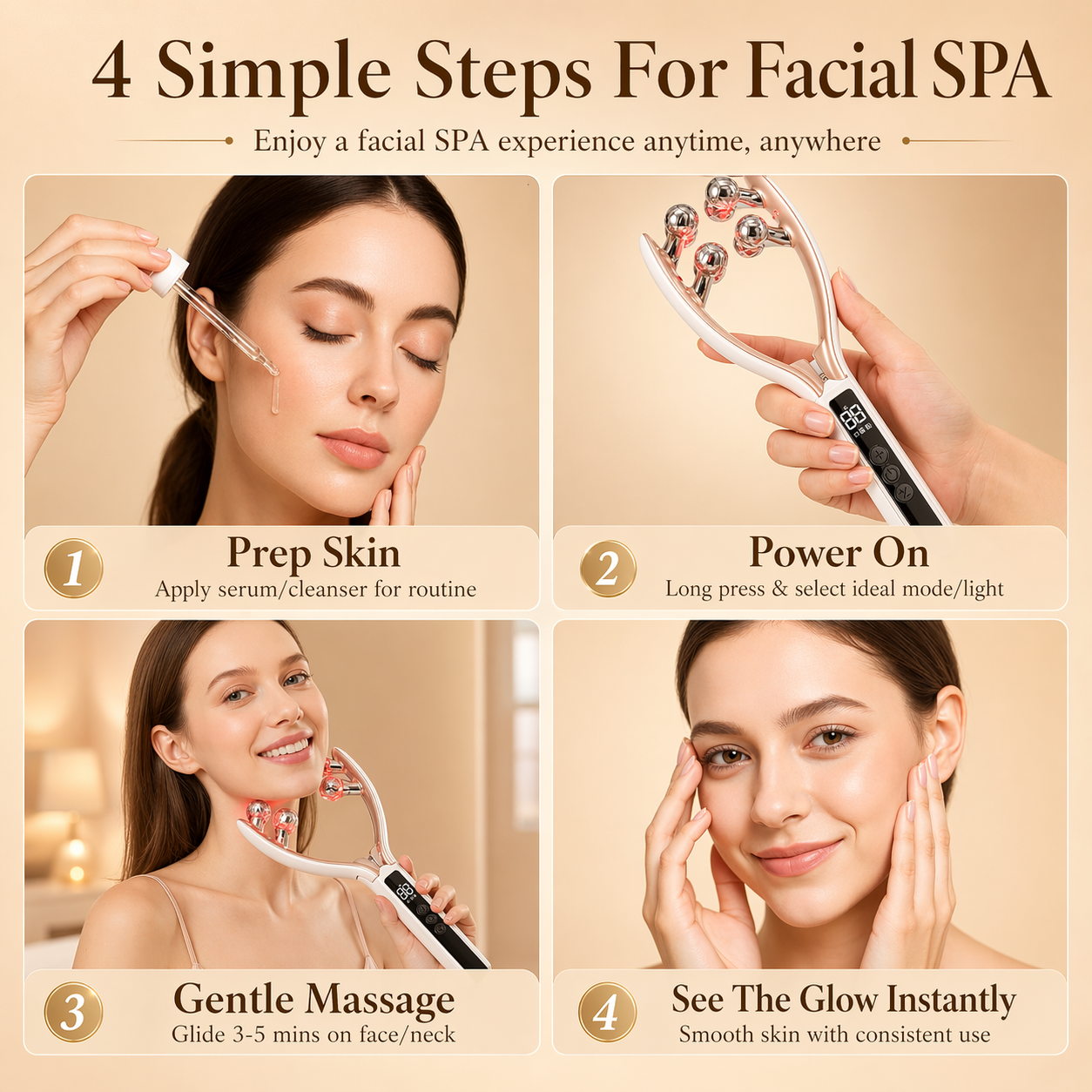 Lunerva™ Lift & Drain Roller