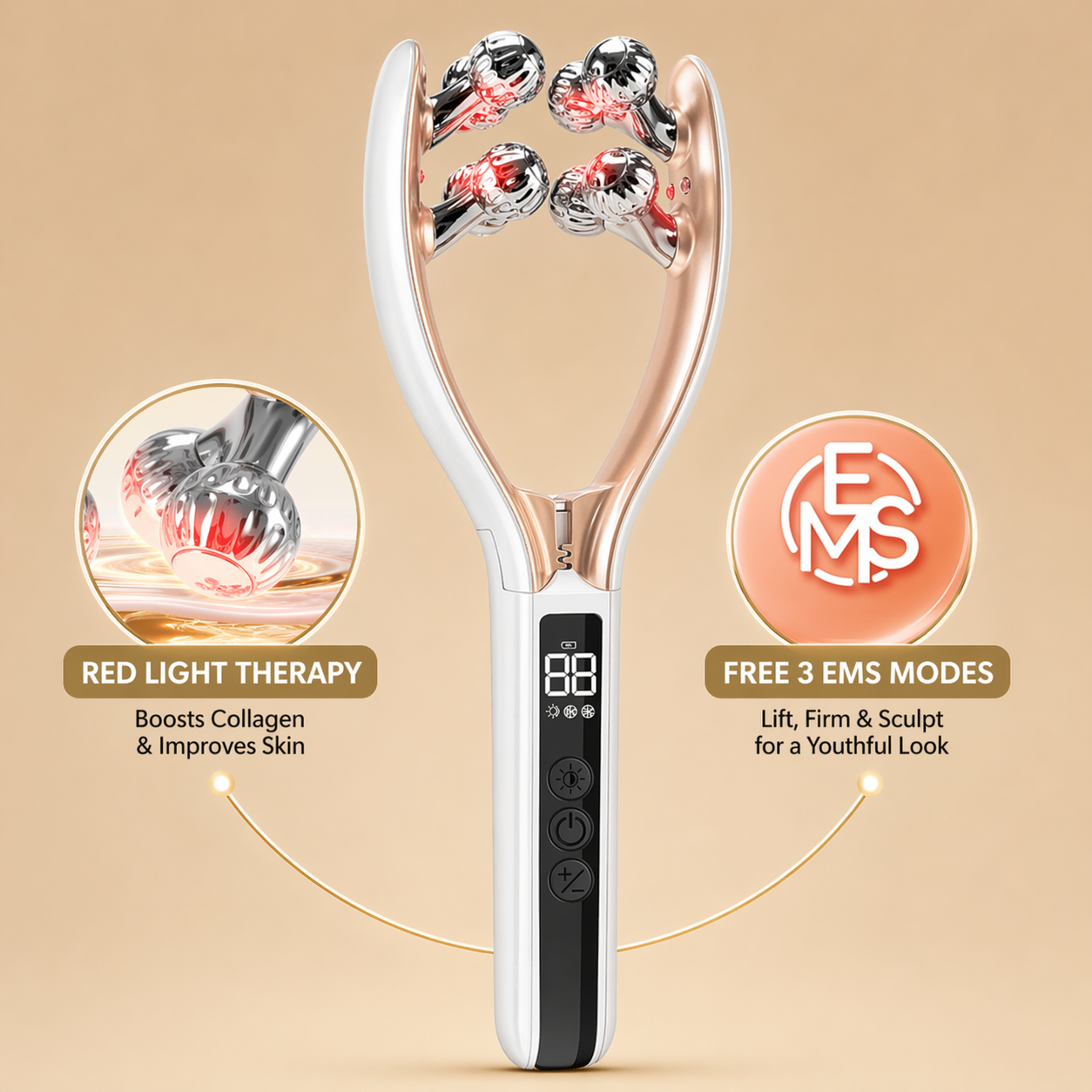 Lunerva™ Lift & Drain Roller